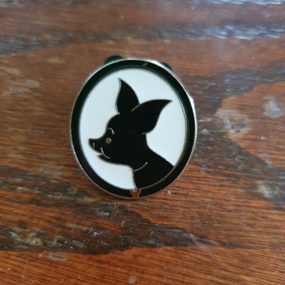 Disney Pin Piglet  Silhouette